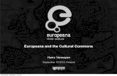 Europeana and the Commons