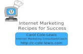 Internet Marketing Recipes for Success