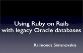 Using Ruby on Rails with legacy Oracle databases