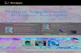 11th Annual Natural Supplements: An Evidence-Based Update 2014
