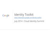 CIS14: Google's Identity Toolkit