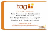 TAG Presents Construction Accounting Software for San Diego Airport Authority