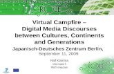 Virtual Campfire - Digital Media Discourses between Cultures, Continents and Generations