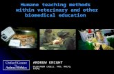 The potential of humane teaching methods within veterinary and other biomedical education