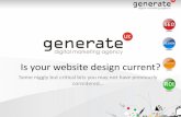 Is your website design current