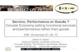 Service, Performance or Goods by Walter Stahel