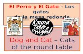 El perro y el gato   los gatos de la mesa redonda