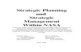 Strategic Planning and Strategic Management Within NASA