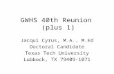 2004 GWHS Reunion