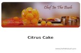 Gluten Free Almond and Citrus Cake