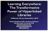 Learning Everywhere – California Library Association Version