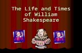William shakespeare background