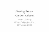 Making Sense of Carbon Offsets