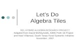 Algebra Tiles Pp   Version 2