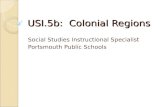 5b colonial regions