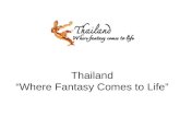 Advertising - Thailand Tourism Project