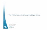 The public sector and integrated operations