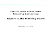 CWSC Chairs' Presentation to Planning Board