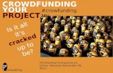 Crowdfunding Workshop - focus on reward model