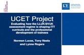 D2 - Tony Nasta & Lynn Rogers (IOE): Impact of the LLUK/SVUK assessment regime on ITT curricula and the professional development of trainees across PCET providers in HE