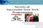 AZSL: Teen Tech Programming