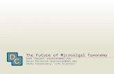 The Future of Microalgal Taxonomy