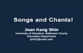 Joan Shin's songs and chants for young learners