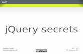 jQuery secrets