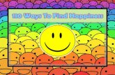 110 Ways To Find Happiness