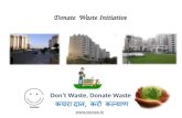 Introduction to Donate Waste Initiative