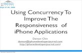 Using Concurrency To Improve Responsiveness