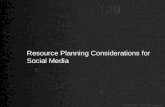 Resource Planning for Social Media Marketing  - EBriks Infotech