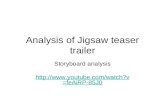 Analysis of jigsaw teaser trailer