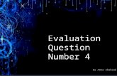 evaluation question number 4