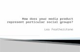 How does your media product represent particular social groups