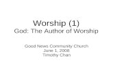 GNCC Equipping Class: Worship (1 of 5)