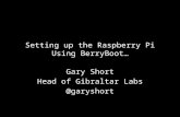 Setting up the Raspberry Pi Using BerryBoot