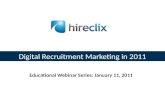 Hire clix   digital recruitment marketing in 2011 jan 11 2011 final