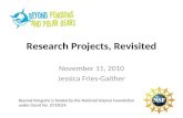 Research Projects, Revisited