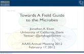 Towards a Field Guide to the Microbes for #AAASMtg