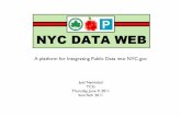 NYC Data Web (static version) - A Semantic, Open Public Data Exchange for NYC