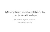 Erin Bury - Moving From Media Relations To Media Relationships