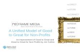 Good to Great for Non-Profits: A Unified Model
