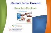 Magento Partial Payment - Demo User Guide