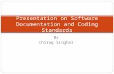 Presentation on software documentation and coding standards