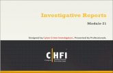 Module 21 investigative reports