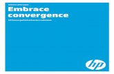 Embrace Convergence:  HP Converged Infrastructure Solutions