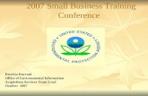 2007 Small Business Training Conference