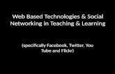 Web based technologies & social networking in teaching