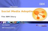 Social Media Adoption - The IBM Story